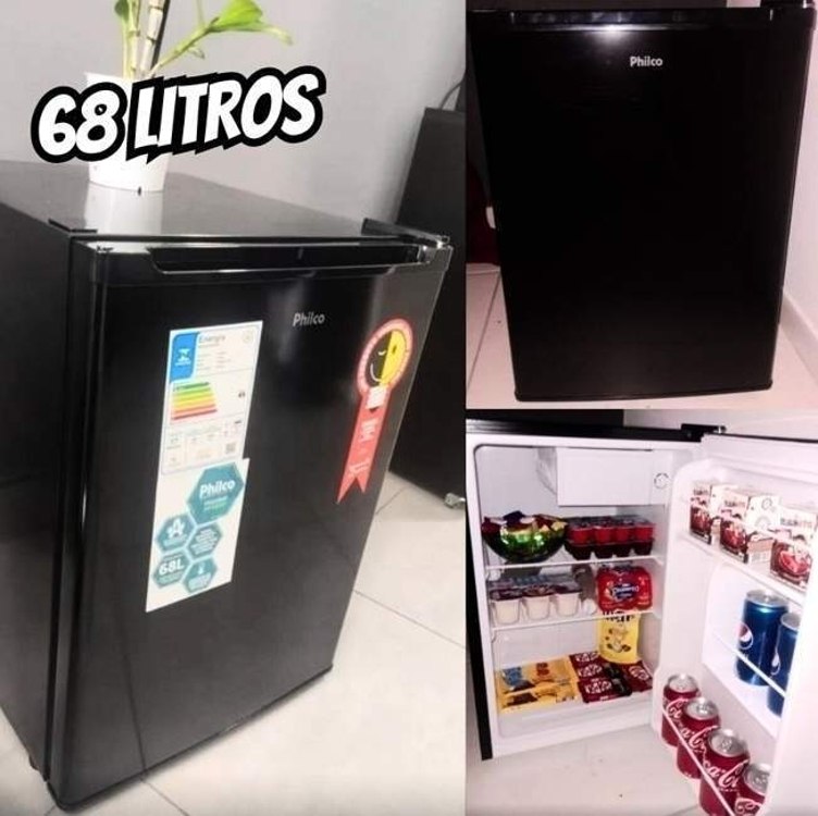 Frigobar Philco PFG85P 5 Níveis Temperatura 68L   na Amazon